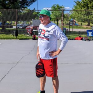 Bloomington Pickleball Club White Long Sleeve Shirt