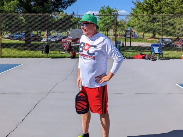 Bloomington Pickleball Club White Long Sleeve Shirt